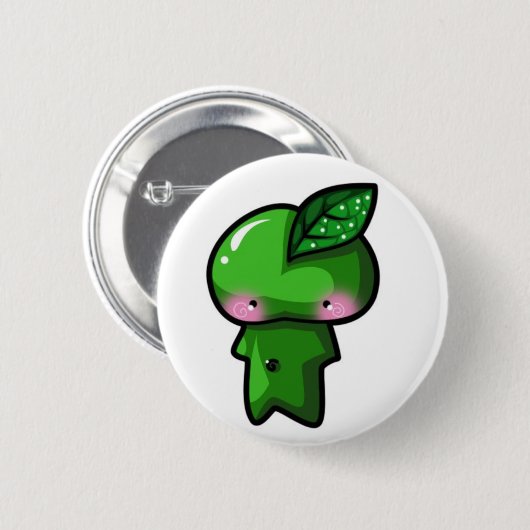 Leaf Sprite Ronde Button 5,7 Cm (Voorkant /achterkant)