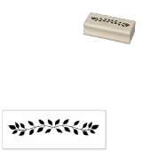 Leaf Stems Art Stamp Rubberstempel (Gestempeld)