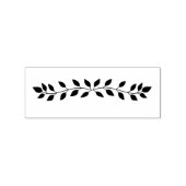 Leaf Stems Art Stamp Rubberstempel (Afrduk)