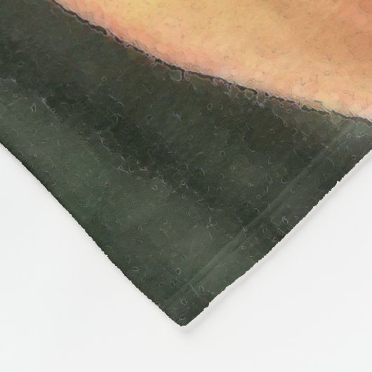 Leaf Study 2 Fleece Deken (Hoek)
