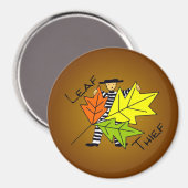 Leaf Thief Magnet voor Composters (Voorkant / Achterkant)
