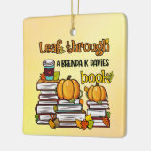 Leaf through a Brenda K Davies Book Keramisch Ornament (Links)