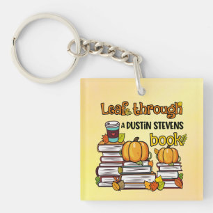 Leaf through a Dustin Stevens Book Sleutelhanger