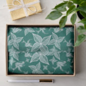 Leaf Tissue Paper (Emerald) Tissuepapier (Geschenk)