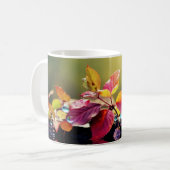 Leaf Tranquil Vreedzame Natuur Serene Koffiemok (Voorkant links)