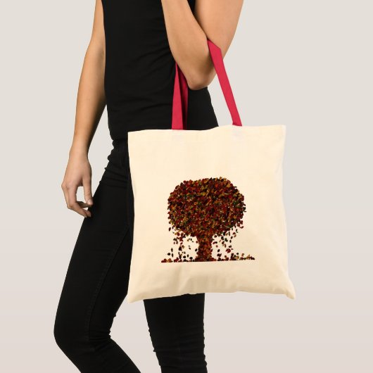 Leaf Tree Canvas tas (Voorkant (product))