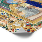 Leaf uit een boek 's ochtends poster (Hoek)