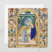 Leaf van een Boek van de Vakantie van het Uren. Feestdagenkaart (Voorkant / Achterkant)