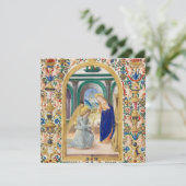 Leaf van een Boek van de Vakantie van het Uren. Feestdagenkaart (Staand voorkant)