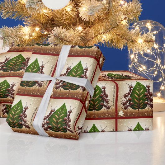 "Leaf van het geloof" Cadeaupapier (Feestdagen)