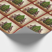 "Leaf van het geloof" Cadeaupapier (Hoek)