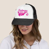 LEAF verouderd tot perfectie 1983 roze.ai Trucker Pet (In situ)