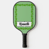 Leaf Vine Border van Kenneth Yoncich Pickleball Paddle (Voorkant)