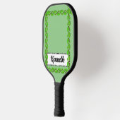 Leaf Vine Border van Kenneth Yoncich Pickleball Paddle (Links)