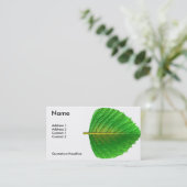 Leaf Visitekaartje (Staand voorkant)