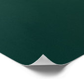 Leaf Water Drop Natuur Serene Tranquil Poster (Hoek)