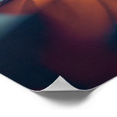 Leaf Water Kalm Tranquil Natuur Vreedzaam Seizoen Poster (Hoek)