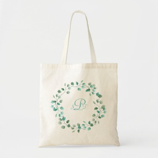 Leaf Wreath Canvas tas (Voorkant)