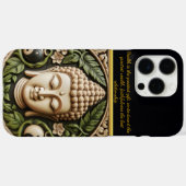 Leaf & Yin Yang Carving | AI Art Case-Mate iPhone Case (Achterkant (horizontaal))