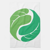 Leaf Yin Yang Theedoek (Verticaal)