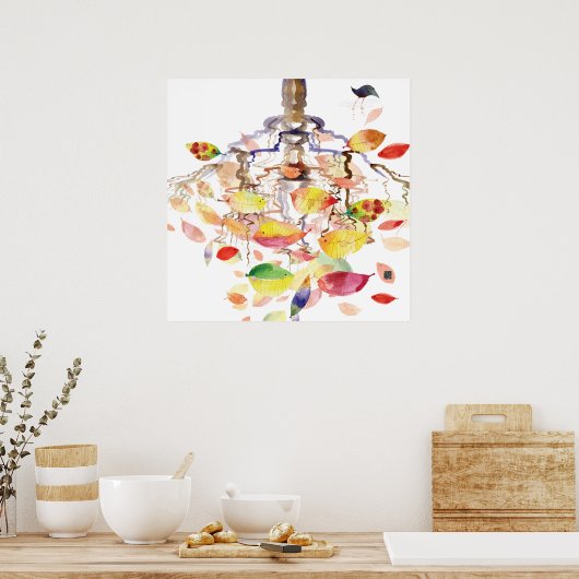 LEAFFISH POSTER (Keuken)