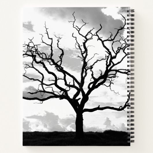 Leafless Tree Notitieboek (Achterkant)