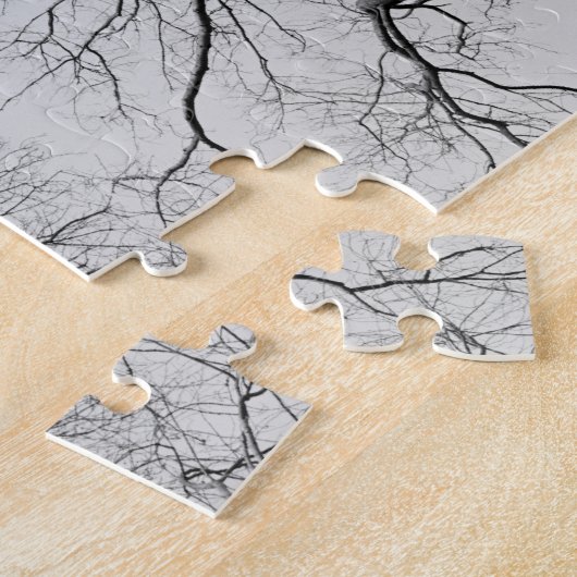 Leafless Trees in Thiepval Wood Legpuzzel (Zijkant)