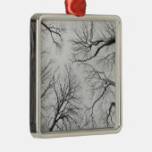 Leafless Trees in Thiepval Wood Metalen Ornament (Rechts)