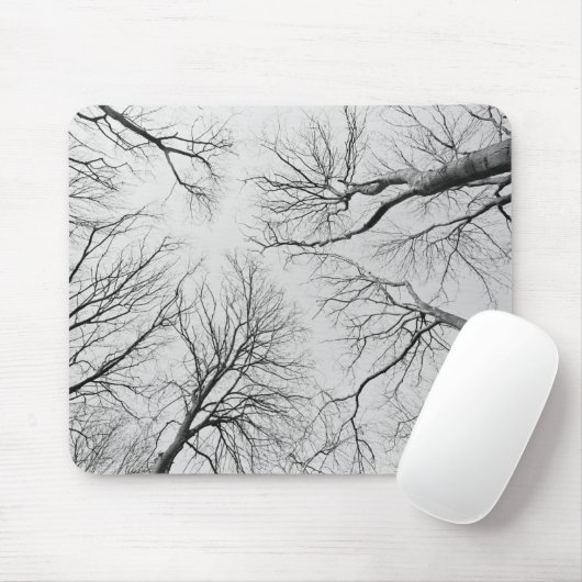 Leafless Trees in Thiepval Wood Muismat (Met muis)