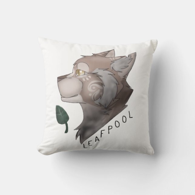 Leafpool Warrior Cats Pillow Kussen (Voorkant)
