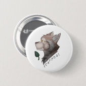 Leafpool Warrior Cats Pin Ronde Button 5,7 Cm (Voorkant /achterkant)
