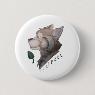 Leafpool Warrior Cats Pin Ronde Button 5,7 Cm