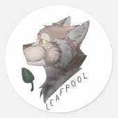 Leafpool Warrior Cats Sticker (Voorkant)