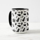 Leafs Illustratie Kunstwerk Mok (Voorkant links)