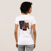 LeafxCrow, ik steun LeafxCrow T-shirt (Achterkant volledig)
