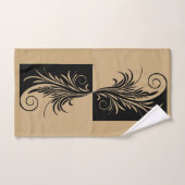 Leafy 8 bad handdoek (Handdoek)