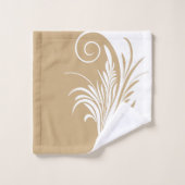 Leafy 9 bad handdoek (Wasdoekje)