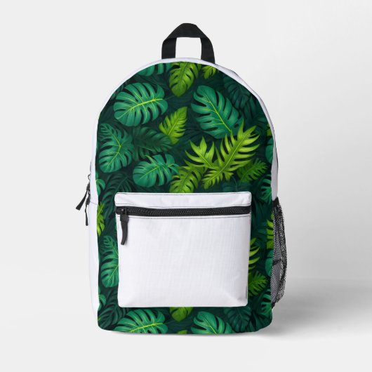 Leafy Backpack 2 Bedrukte Rugzak (Voorkant)