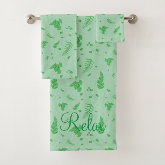 Leafy Bad Handdoek (Insitu)