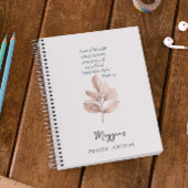 Leafy Bible Verse Prayer Journal Notitieboek