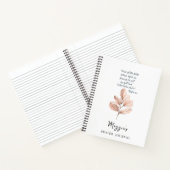 Leafy Bible Verse Prayer Journal Notitieboek (Binnen)