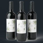 Leafy Botanical Eucalyptus Modern Greenery Branch Wijn Etiket<br><div class="desc">Elegant White Leafy Botanical Eucalyptus Modern Greenery Branch Wedding Wine Label. Dit zal deel uitmaken van de suite. #pampasgras #junglebruiloft #jungleuitnodiging #coralbruilbruilbruiloft #wigdingmenu #woestijtwedding #lasvegasbruiloft #terracottabruilbruiloft #peachbruiloft #pampasweddenmenu #pampas #terracotta #koraal #peach #naturalbruiloft #driedpampas #wabisabibruil##naturebruil######Nbruil#Nbruil#########Nbruil######Nbruil##########Nbruil######################Nig##############################################wabisabibruil#################################N</div>