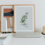 Leafy Botanical Eucalyptus Modern Premium Faux can Imitatie Canvas Print<br><div class="desc">Leafy Botanical Eucalyptus Modern Premium Faux Canvas print #pampasgras #junglebruiloft #jungleuitnodiging #coralbruiloft #bruildingmenu #woestijtwedding #lasvegasbruiloft #terracottabruiloft #peachbruilbruiloft #pampaswedmenu #pampas #terracotta #peach #naturalgraedamedpgras #driedpgras #driedpgras pas #wabisabibruil#naturebruiloft</div>