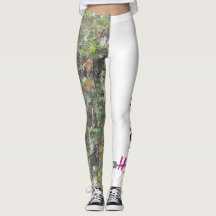 Leafy Camo Leggings