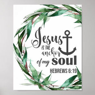 Leafy Christelijk/Bijbel Poster