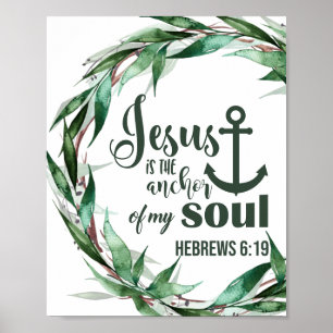 Leafy Christelijk/ BijbelPoster Poster