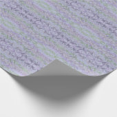 Leafy Creeping Vine Drawing Pattern With Pastels Cadeaupapier (Hoek)