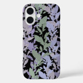 Leafy Creeping Vine Drawing Pattern With Pastels Case-Mate iPhone Case (Achterkant)