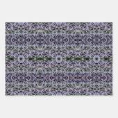 Leafy Creeping Vine Drawing Pattern With Pastels Inpakpapier Vel (Voorkant 3)