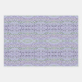 Leafy Creeping Vine Drawing Pattern With Pastels Inpakpapier Vel (Voorkant 2)